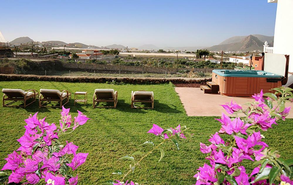 Villa Albe, Jacuzzi Con Vistas Al Mar Arona  Exterior photo