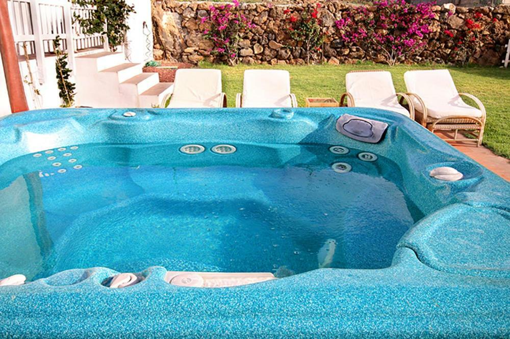 Villa Albe, Jacuzzi Con Vistas Al Mar Arona  Exterior photo